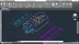 چاپ سه بعدی یک مدل مقیاس در اتوکد