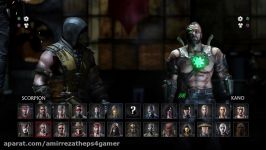 گیم پلی زیبا بازی mortal kombat x توسط خودم