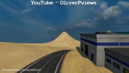 Euro Truck Simulator 2  Iran Map v 2.0  fly over the Map