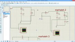 فیلم پروژه طراحی مدار Clipper Clamper در Proteus