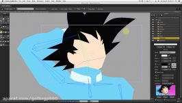 How to Create Anime  Goku Anime Studio Tutorial  Part 2