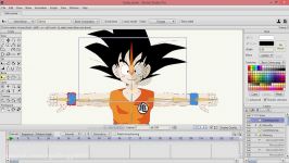 Tutorial Anime Studio pro 10  Cómo hacer a Gokú Capa Switch para la Boca 12