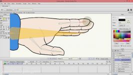 Tutorial Anime Studio pro 10  Cómo hacer a Gokú Rig para las manos 22