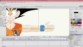 Tutorial Anime Studio pro 10  Cómo hacer a Gokú Rig para las manos 12