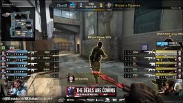 کانتر گلوبال 13 Cloud9 vs NiP گروه B