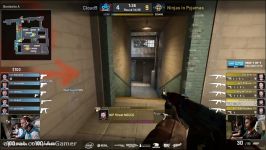 کانتر گلوبال 23 Cloud9 vs NiP گروه B