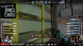 کانتر گلوبال 33 Cloud9 vs NiP گروه B