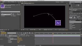 ۳ عوض کردن مسیر انیمیشن در Adobe After Effect