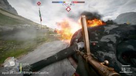 گیم پلی فوق العاده جالب زیبای Battlefield 1