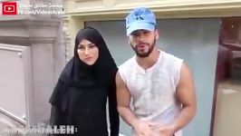 دوربین مخفی عکس العمل آمریکاییها دربرابر مزاحمت کندن حجاب یک زن محجبه