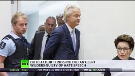 Far right Wilders convicted in hate speech case says half of Netherlands convicted with him