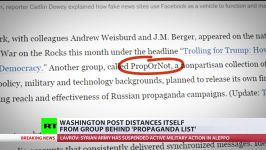 Washington Post admits article on ‘Russian propaganda’