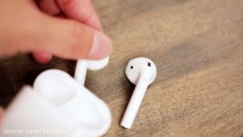 بررسی هندزفری بلوتوث اپل یعنی Apple AirPod