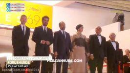 لحظه اعلام نام شهاب حسینی بهترین بازیگر مرد در جشنواره کن best actor Cannes festival 2016