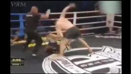 ناک اوت عجیب در mma