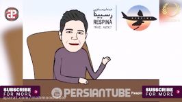 کارتون طنز سروش رضایی سوری لند در مورد پناهندگی پسر تلگرامی وحید خزایی