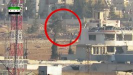 18 صاروخ تاو جدید یباغت مجموعة من میلیشیات إیران قرب حلب