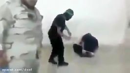 کتک خوردن بدجور داعشی ها در موصل