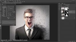 Dispersion Effect Photoshop Tutorial