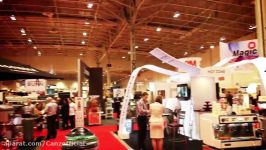 Netvisual at The Restaurants Canada Show 2015  Digital Menu Board  Video Wall