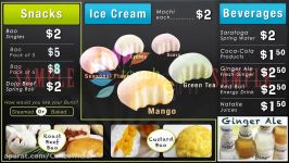Digital Menu Board System  Food Menu 1150  Touch Lantern for Restaurants and Fast Food
