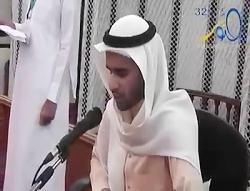 شیخ عبدالمجید السریحی مؤذن الحرم المدنی.