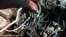 How to Change Replace Top Lambda Sensor Oxygen Sensor Peugeot 206