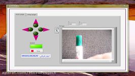 شناسایی جسم تشخیص جهت حرکت آن توسط لب ویو LabVIEW