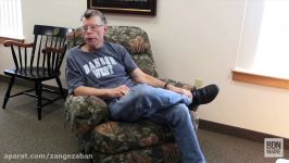 Stephen King talks about his writing process during an interview with the Bangor Daily News.