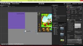 آموزش رابط کاربری در یونیتی ۵  جلسه 2