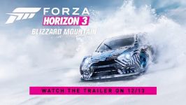 تریلر Blizzard Mountain بازی Forza Horizon 3  زومجی