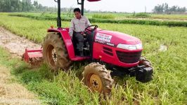 Máy kéo YANMAR EF494 phay ruộng nước  Yanmarhaison.com