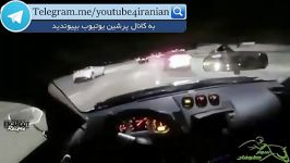 رانندگی عجیب لایی کشیدن دیوانه وار سرعت سرسام آور