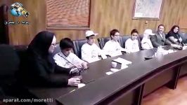 هنر نمایی فوق العاده کودکان روشندل در مجلس شورای اسلامی