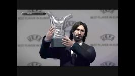 مراسم اهدای توپ طلا معرفی بهتربن بازیکن اروپا در pes 2013