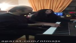 senede qalmaz  piano vocal  giti khosravi