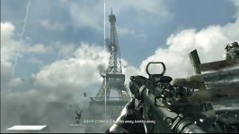 خراب شدن برج ایفل در Call of Duty MW3