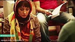 دیوونه بازی های هانیه توسلی در سر صحنه فیلم برداری