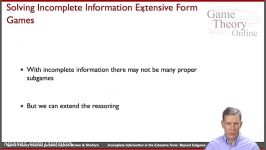 4 10 Incomplete Information in the Extensive Form Beyo