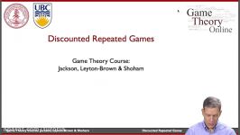 5 6 Discounted Repeated Games