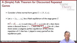 5 7 A Folk Theorem for Discounted Repeated Games