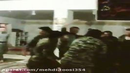 جشن پتو شهید مرتضی عطائی در سوریه توسط فاطمیون