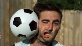 Football vs Face 1000x Slower  The Slow Mo Guys