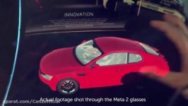 A glimpse of the future through an augmented reality headset  Meron Gribetz