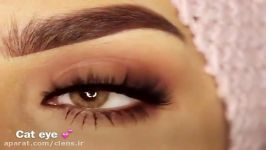 لنز رنگی دهب Cat Eye  سی لنز