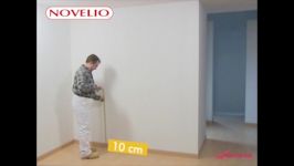 How to apply Novelio ® EasyFix  self adhesive wallcovering