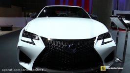 2017 Lexus GS F  Exterior and Interior Walkaround  2016 LA Auto Show