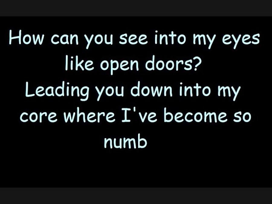 Evanescence  Bring Me To Life lyrics