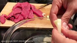 How To Make Kabab Barg  آموزش درست کردن کباب برگ