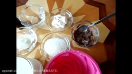 دسر شکلاتی  chocolate dessert آشپزی اینجا تا آنجا عذرا